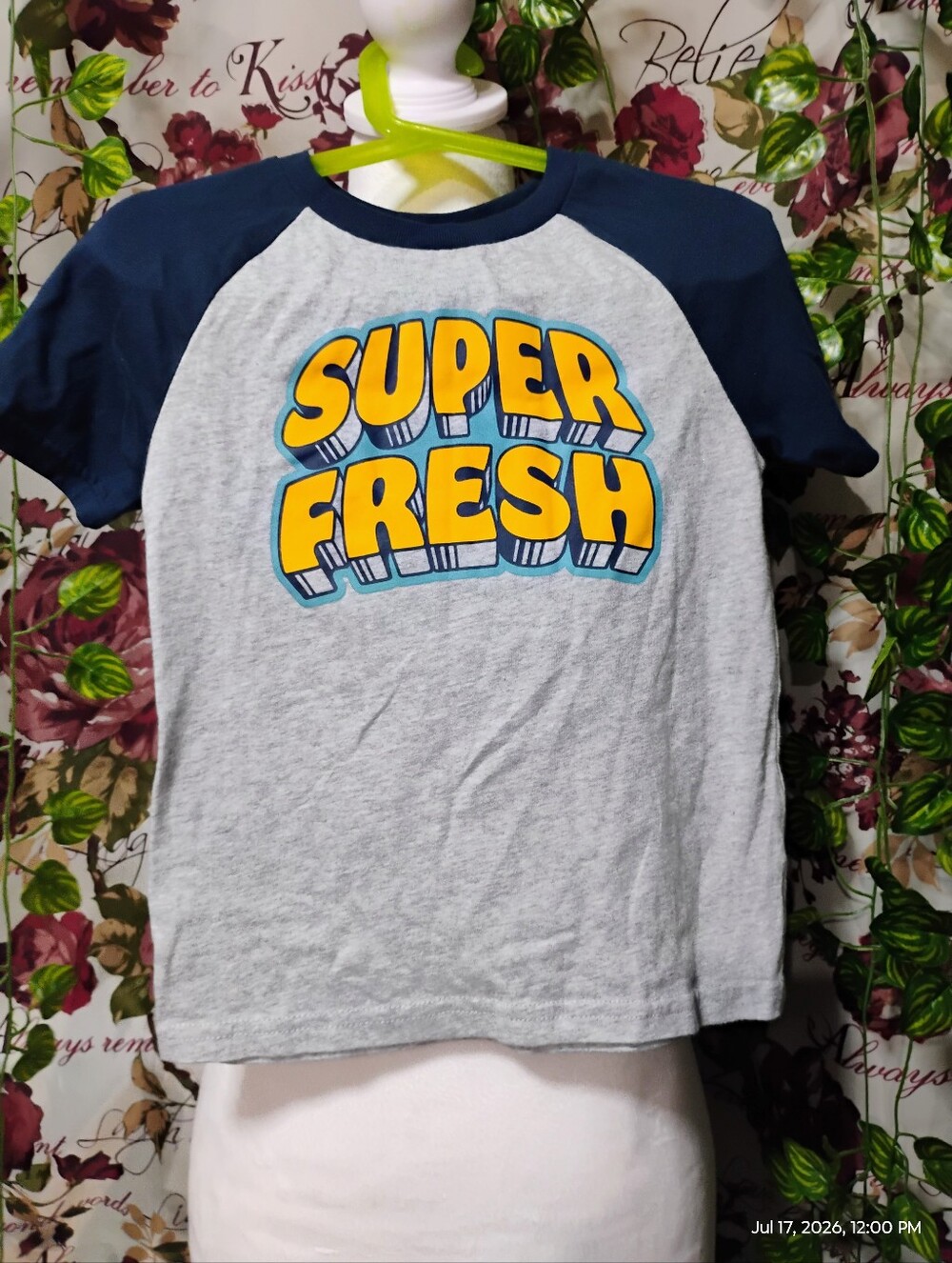 ❤️Super Fresh Graphic Raglan Tee